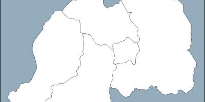 Ruanda haritası anahat